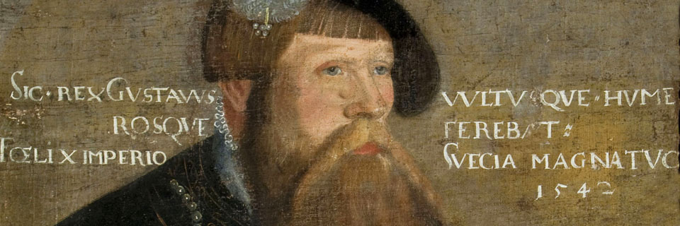 GUSTAV ERIKSSON (VASA) - Ett av få porträtt målat under hans lev